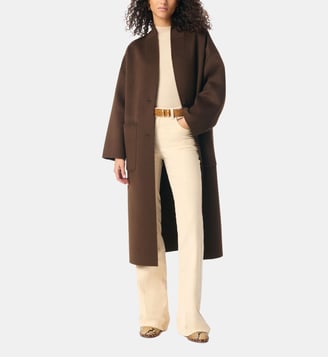 Manteau Bachir - Vanessa Bruno - Chocolat