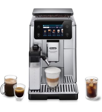 Expresso Broyeur Primadonna Aromatic ECAM630.55.SSM - DeLonghi - Gris