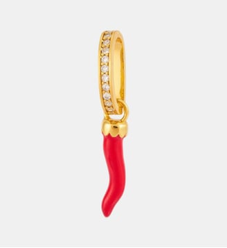 Pendentif Piment, Chance et Protection - Les Néréides - Doré