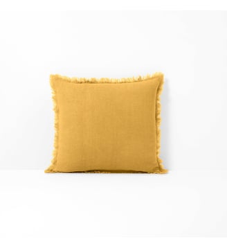Housse de coussin lin lavé La Redoute Interieurs