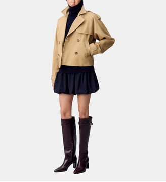 Blouson trench court - Claudie Pierlot - Camel