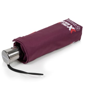 Parapluie xtra solide antiretournement, 23cm, déperlant, ouverture/fermeture automatique - Isotoner - Prune