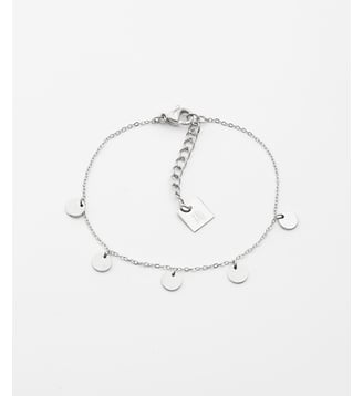 Bracelet Confettis  en Acier - Zag Bijoux - Argenté
