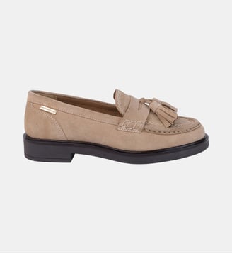 Mocassins en cuir ZOUZOU - Les Tropeziennes par M. Belarbi - Sable