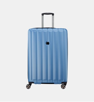 Valise rigide extensible 4R 76 cm - Delsey Paris - Bleu