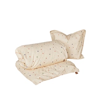 Housse de couette en coton à pois OYOY