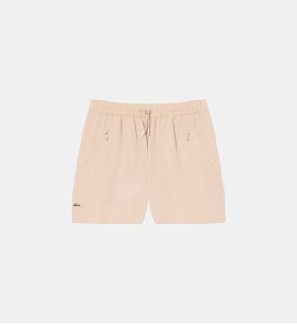 Short oversize taffetas - Lacoste - Beige