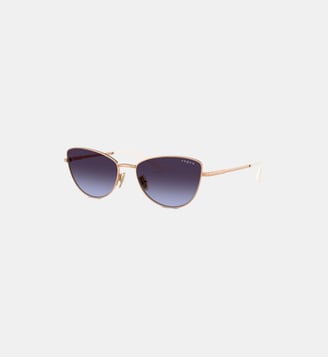 Lunettes de soleil Papillon VO4324S - Vogue - Or rose