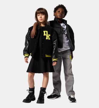 Robe manches longues - DKNY - Black