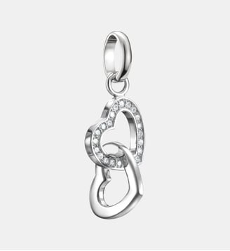 Pendentif Charm cœurs entrelacés Connect Thomas Sabo