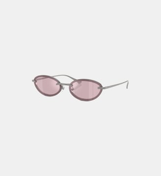 Lunettes de soleil Ovale JC4020B - Jimmy Choo - Ivoire foncé