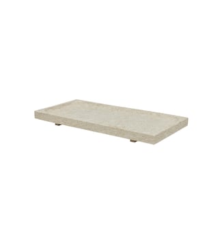 Plateau en marbre Living - OYOY - Beige
