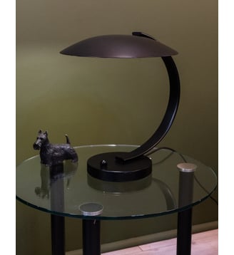 Lampe à poser Disderot Julia N°232- Produit chiné - Debongout - Noir