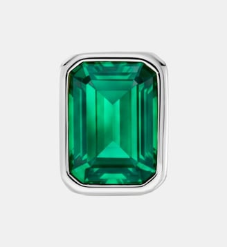 Boucle d'oreille Grande Notte Argent - Nebuleuse Bijoux - Argenté