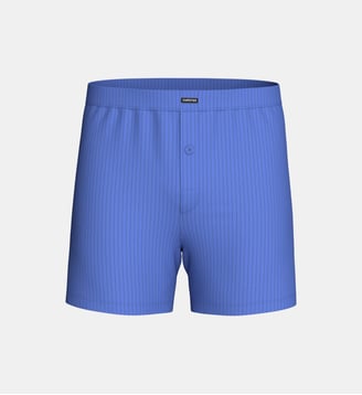 Boxershort avec bouton en Lyocell - Impetus - Bleu