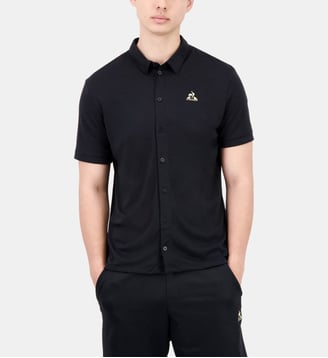 Chemise manches courtes Coq d'Or - Le Coq Sportif - Noir