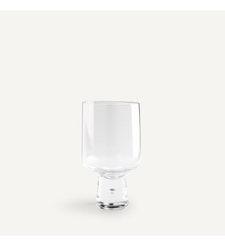6 verres à eau trapèze Albédo - AM.PM - Transparent