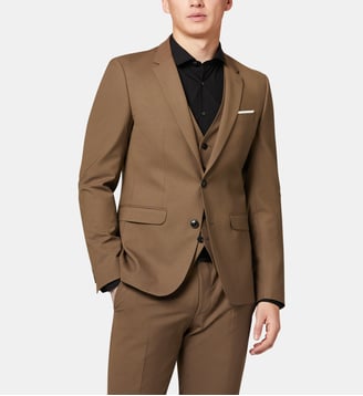 Veste de costume extra slim Nick - Digel - Brun clair