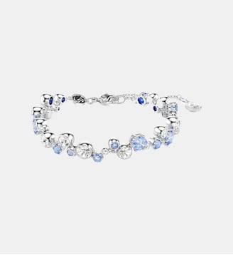 Bracelet Constella, Métal rhodié - Swarovski - Blue