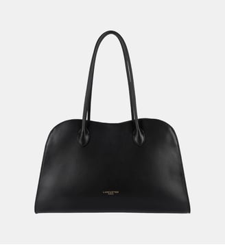 Sac à main cabas L Donne Hopper cuir - Lancaster - Noir