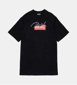 Robe avec logo - Diesel Kids - Noir