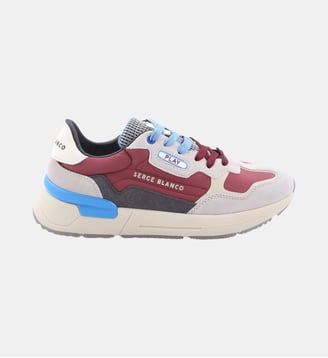Sneaker Genève - Serge Blanco - Rouge bordeaux