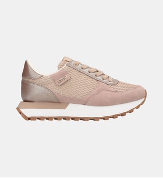 Sneakers en maille filet glittérée - Liu Jo - Chair