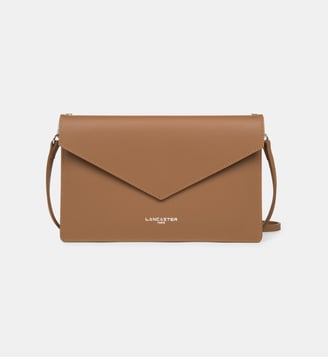 Pochette Pur & Element City en cuir - Lancaster - Camel