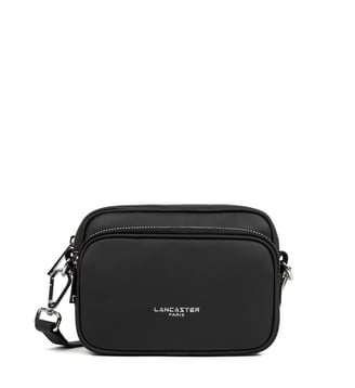 Sac trotteur Donna Ama en cuir - Lancaster - Noir