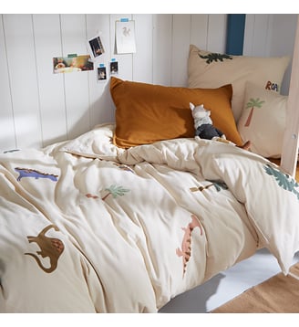 Housse de couette 50% coton recyclé - La Redoute Interieurs - Multicolore