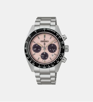 Montre Prospex Rose, Noir SSC963P1 - Seiko - Argenté