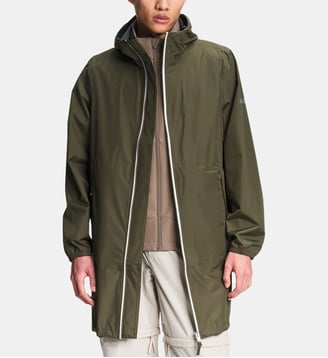 Veste mi-longue imperméable RAINPACK 90 - Aigle - Vert olive foncé