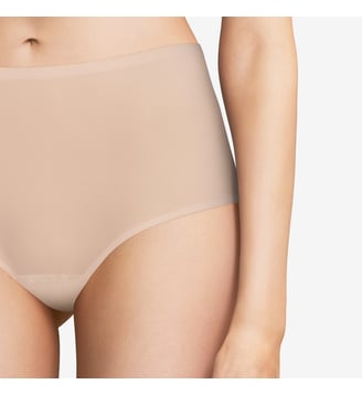 Culotte taille haute seconde peau - Chantelle - Rose pâle