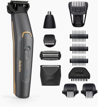 Tondeuse multi usages 12 en 1 MT987E Graphite Precision - Babyliss - Noir