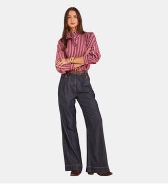 Jean Wide Leg Sullivan - Maison 123 - Bleu brut