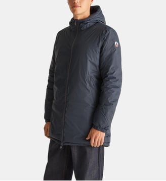 Doudoune longue réversible à capuche Amsterdam 2.0 - Jott - Marine