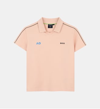 Polo manches courtes - BOSS Kidswear - Cameo rose