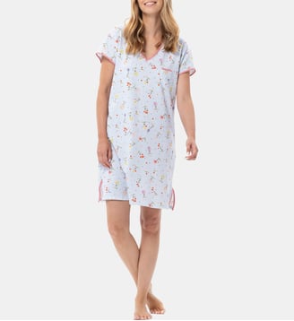 Chemise de nuit en coton DAISY 201 Lingerie Le Chat