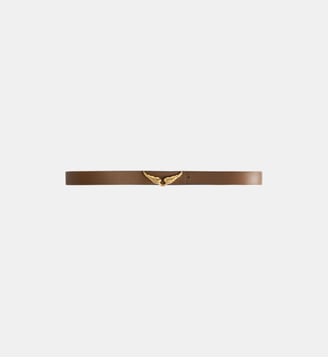 Ceinture Rock Reversible 30mm - Zadig&Voltaire - Marron cognac