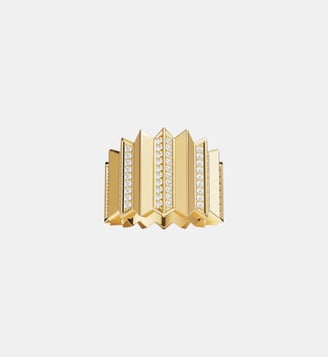 Bague Up and Down - APM Monaco - Jaune