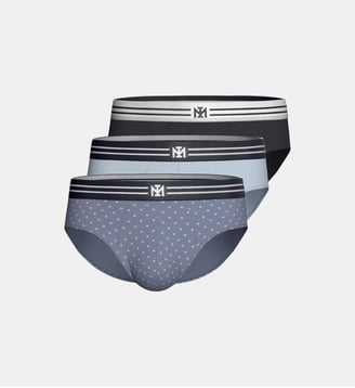Pack de 3 Slips d'homme en Coton - Impetus - Bleu