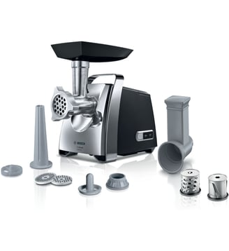 Hachoir à viande Propower MFW67440 - Bosch - Chrome brillant