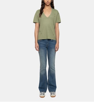 T-shirt Marta - Zadig&Voltaire - Vert tea