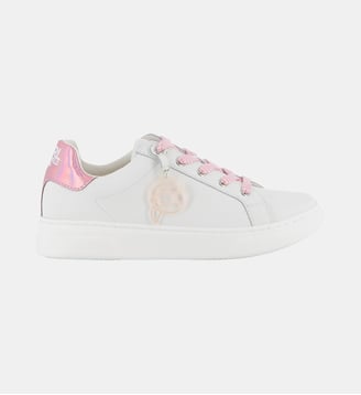 Baskets basse à lacets - Karl Lagerfeld Kids - Blanc