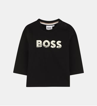 T-shirts à manches longues - BOSS Kidswear - Black