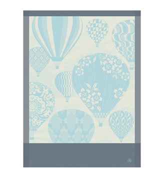 Torchon Cappadoce - Le Jacquard Francais - Bleu clair