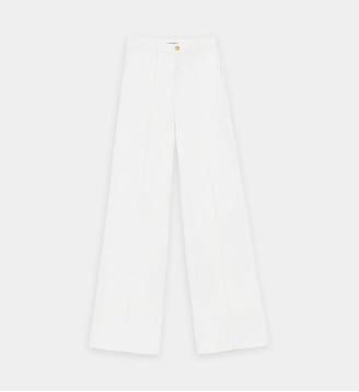 Jean uni PAOLA - La Petite Etoile - Blanc