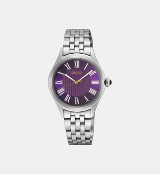 Montre Classique Violet HGH004P1 - Seiko - Argenté