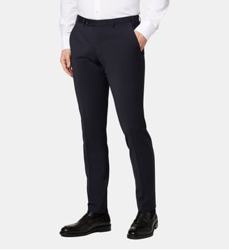 Pantalon de costume extra slim Noah - Digel - Bleu foncé