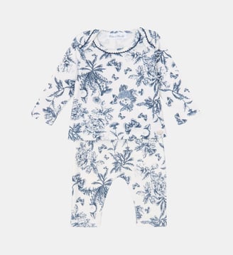 Pyjama 2 pièces - Imprimé inspiration Toile de Jouy - Tartine Et Chocolat - Marine
